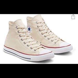 Canvas color converse high tops
